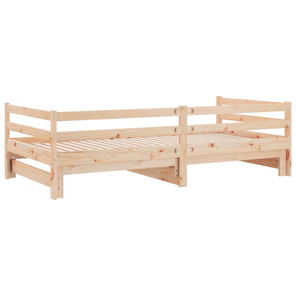 Extendable Daybed without Mattress 80 x 200 cm