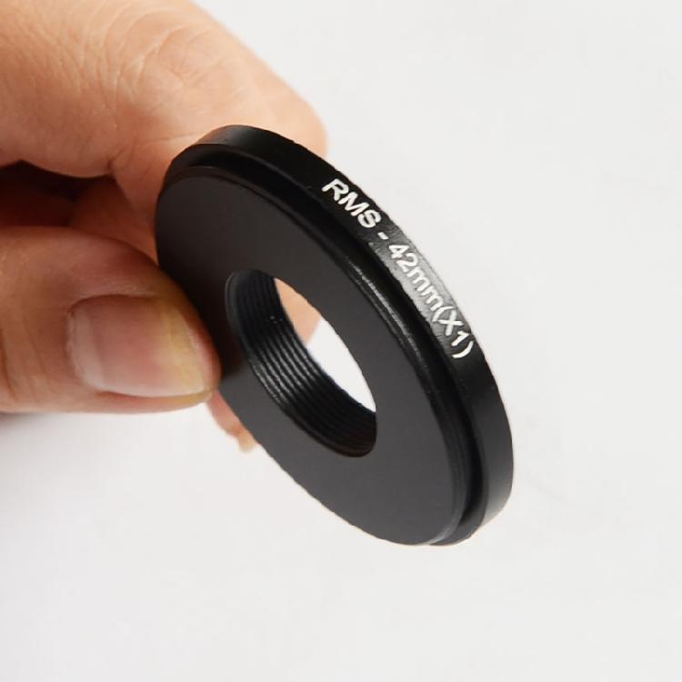 RMS Adapter Rings Microscope Objective Lens RMS Thread to M42/49/52/58/62/67 Suitable for Camera Photography