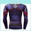 T-shirts de Compression Imprimés en 3D pour Hommes Hauts Thermiques pour la Salle de Sport Manches Courtes Maillot de Sport Vêtements Athlétiques Haute Performance