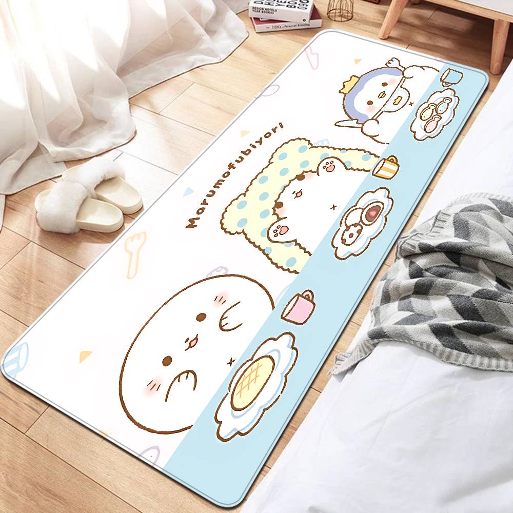 M-Moppu Floor Mat INS Style Soft Bedroom Floor House Laundry Room Mat Anti-skid Household Carpets