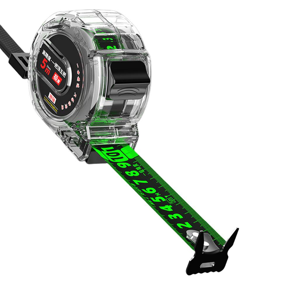 Tape Measure 16.4Ft Measuring Tape Extendable Self-Locking Tape Measurer Easy Read Measurement Tape