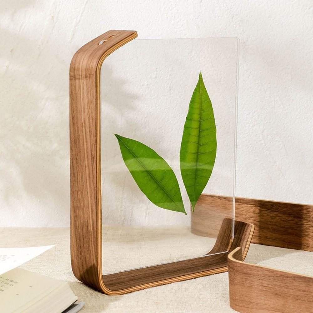 Clear Acrylic Photo Frame DIY Picture Display Frame Double-side Photo Frame Photo Decor
