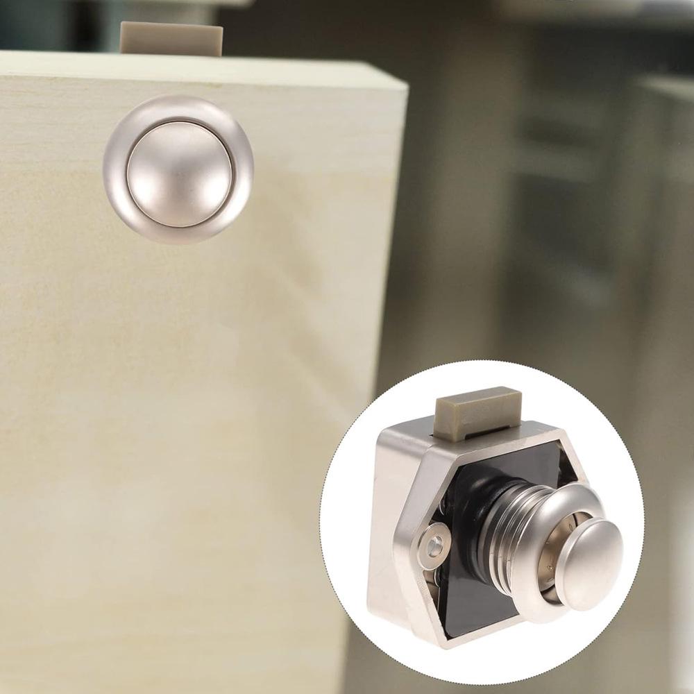 Kompakter Wohnmobil-Schranktürgriff mit verstecktem Schlossknopf