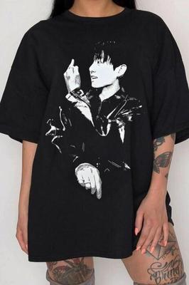 Retro 90s Jungkook marškinėliai Jungkook Vintage marškinėliai Retro Jungkook Muzikos dovana Jungkook uždengia akis Kpop gerbėjams Bootleg marškinėliai Kpop gerbėjams Dovana
