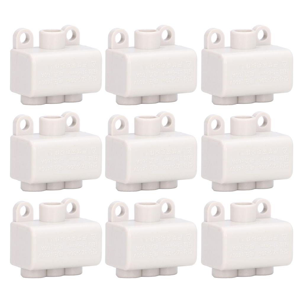 9 Buc. Separator Cablu Ignifug Putere Mare Tip T Combinatoare Cabluri Separatoare 400V 60A