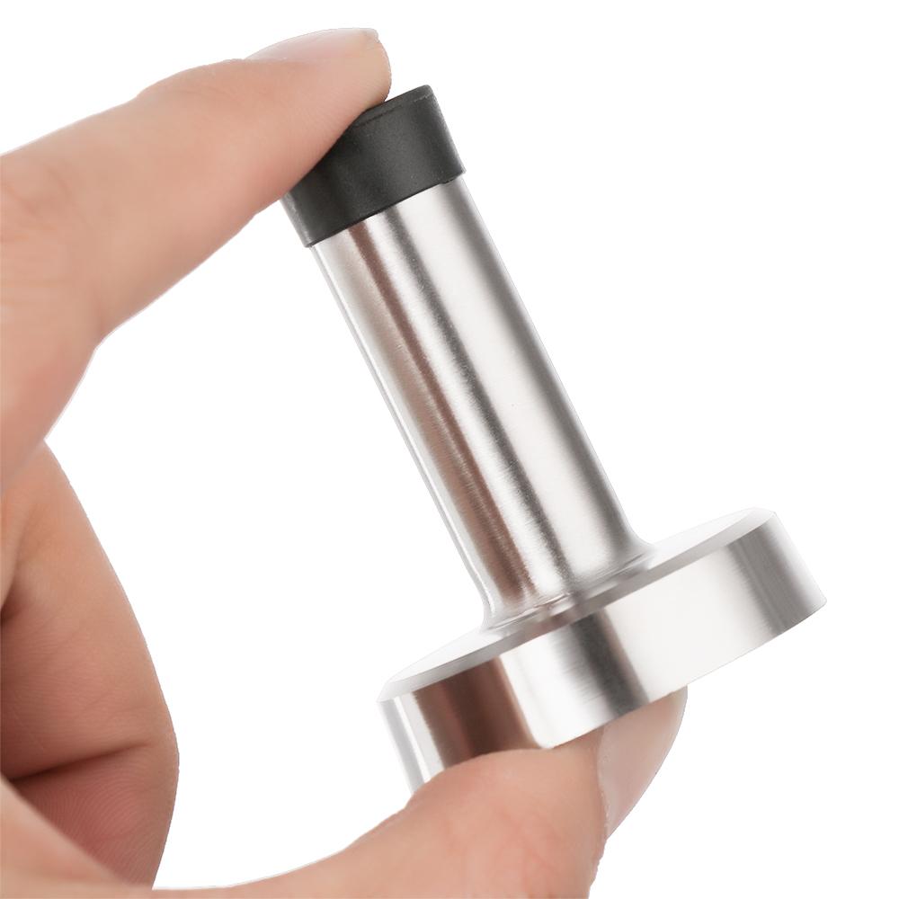Noiseless Self Adhesive Stainless Steel Thickened Door Stopper Buffer Rubber Catch Door Stop Holder