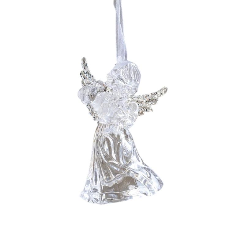Festival Acrylic Hanging Decorations Snowflake Reindeers Angel Christmas Parties Decoration Set