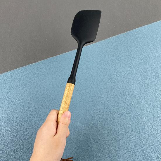 Silicone Cooking Spoon for Nonstick Cookware Heat Resistant Spatula Spoon Slotted Spoon Scraper Kitchen