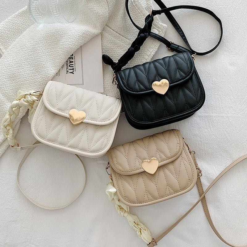 Chic Minimalist Women's Crossbody Bag Stylish Fashionable Saddle Bag For Summer 2021