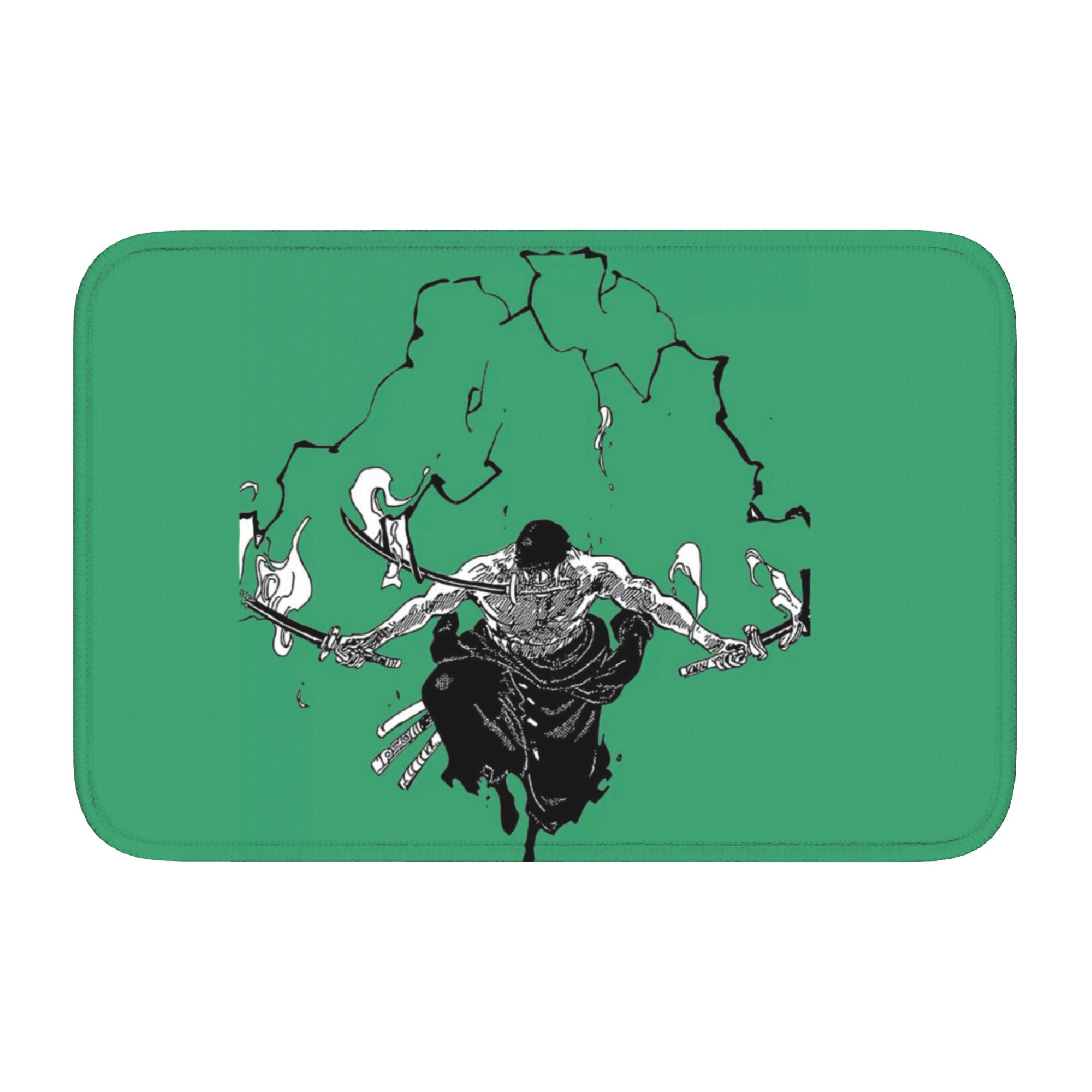 

Zoro O-One P-Piece Anime Front Door Floor Entrance Mats Outdoor Kitchen Bath Doormat Toilet Living Room Carpet Rug Footpad 60cm x 90cm