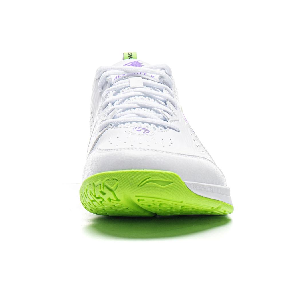 New LiNing FLYING EAGLE Breathable And Lightweight Low Top Badminton Shoes Unisex Standard White AYTU001-8