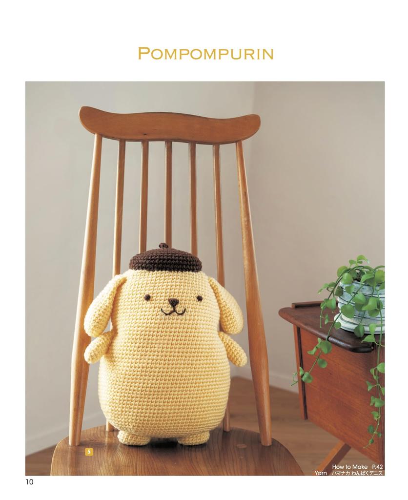 Crocheted Sanrio Characters Cuddle Amigurumi (Applemints)