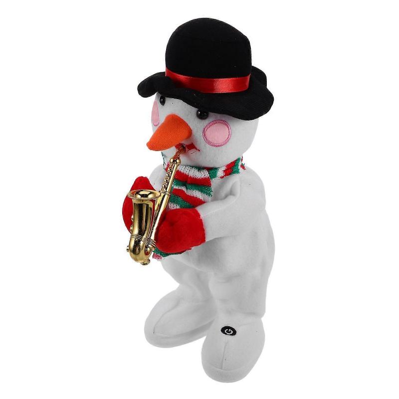 

Электрическая кукла-снеговик Рождественская кукла-снеговик Музыкальная кукла-снеговик Плюшевая игрушка-снеговик