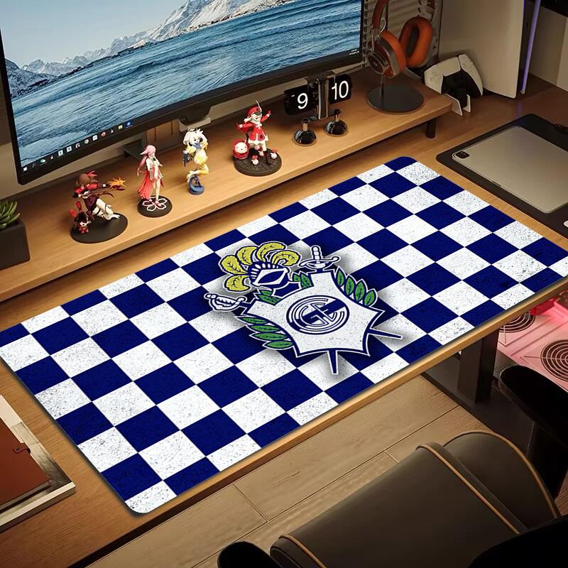 Gimnasia de La Plata Color Mouse Pad Large Gaming Table Cushion Non-slip Laptop Tablet Big Mousepad XXL Mat Mini PC Playmat With Lock edge