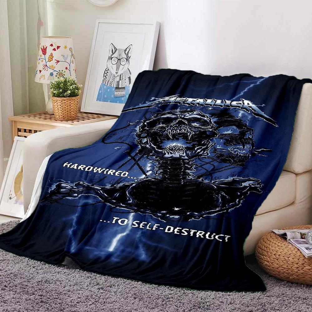 1 Stück Drachen-Gitarre-Themen-Decke Weiche Flanelldecke für alle Jahreszeiten Gemütliche Überwurfdecke mit kräftigem Grafikdruck, Reise- oder Urlaubsgeschenk für Familie & Freunde