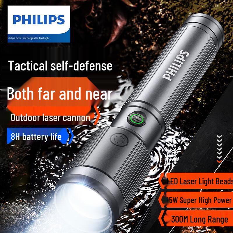 Philips High-Power Rechargeable LED Flashlights