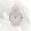Watch Analog PVC Belt Matte Texture Pink Foss [Fieldwork] Women's JN029-2