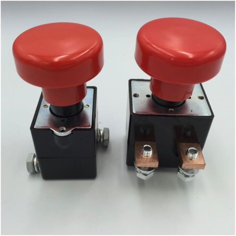 ZJK125 (ED125) ZJK250 (ED250) Emergency disconnecting Switch Push Button Switch 125A 250A for car Automobile Vehicle(Single125A)