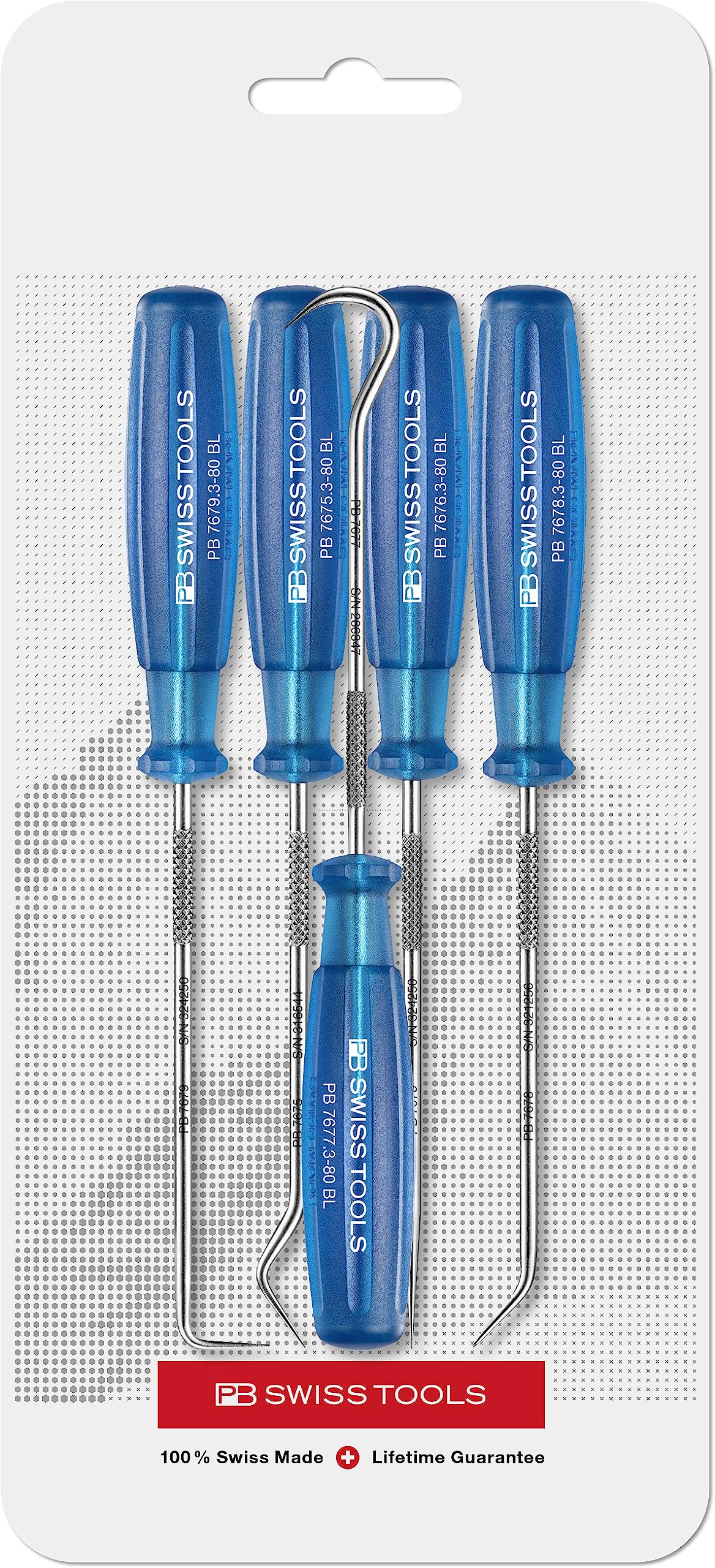 

PB Swiss Tools Pick Tool Set 7684CN, 5-Piece синий