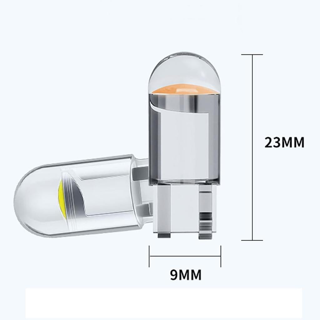 Audiophile T10 Wedge LED Bulb 18 Pieces White COB Element