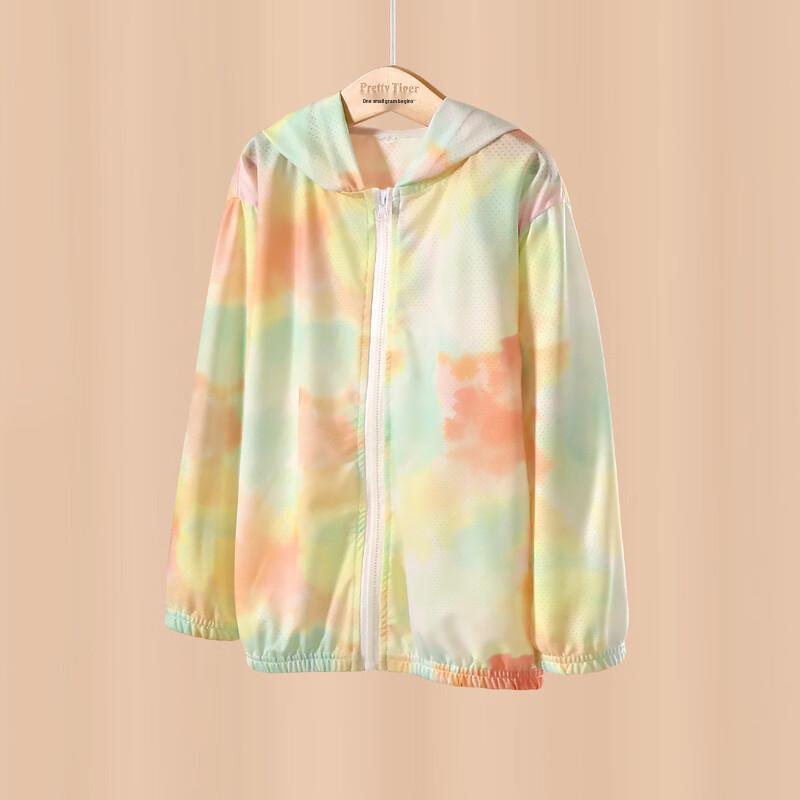 Xiaohu·Patty Girls' Patterned Summer Hooded Skin Jacket