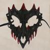 Halloween Mask Scary Mask Decorative Mask Dog Cosplay Mask Half Face Mask Anime Dragon Mask Party Decoration Mask