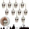 Dripping Skeleton Ornament With Halloween Ornament For Dining Room Porch Theme