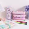Eva Material Large Capacity 3d One-horned Pony Pencil Bag Stationery Storage Pencil Case for School