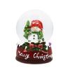 Livelight Snow Globe 45mm Christmas Scene Snowman Gift Snow Globe Market Tokyo Candle