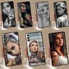 Sexy Tattoo Girl Case For Samsung Galaxy S23 Ultra S24 S22 Note 20 Ultra 10 Plus S8 S9 S10 S20 S21 FE Cover