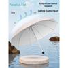 Paradise 10-Rib Silver Coating Portable Sun and Rain Umbrella