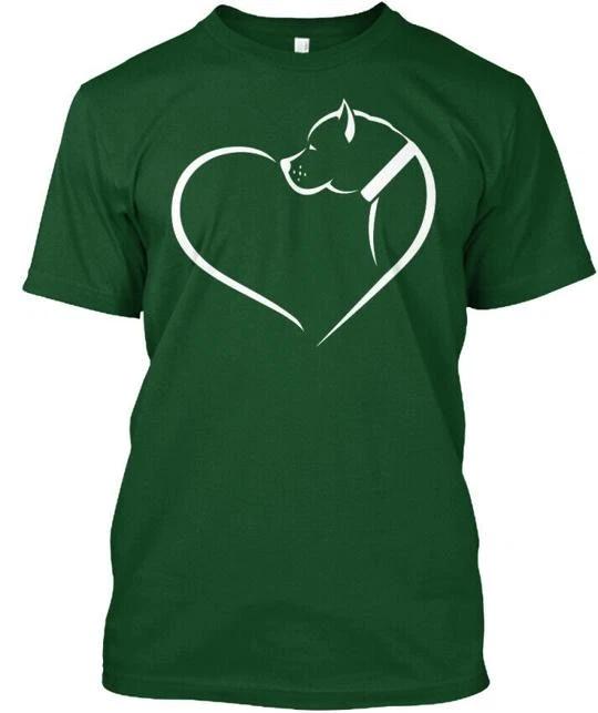 

I Love Pitbull T shirt Made in the USA Size S to 5XL 3XL