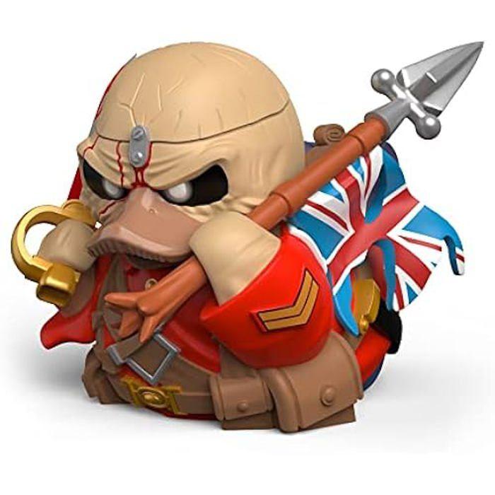 Figurine De Collection - TUBBZ - Eddie The Trooper - Canard En Caoutchouc - Officiel Iron Maiden - 9 Cm