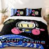 Bomberman Custom Name 3pc Set Perfect for Bedroom Use Comfortable Bedding Set Includes a Duvet Cover and Two Pillowcases Ideal Birthday or Christmas G