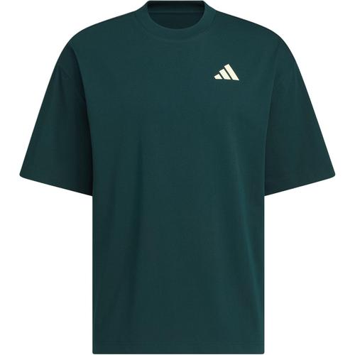 Adidas BASKETBALL SS25 INTERCON T SHIRT T Shirt Unisex KD4291 S зелёный