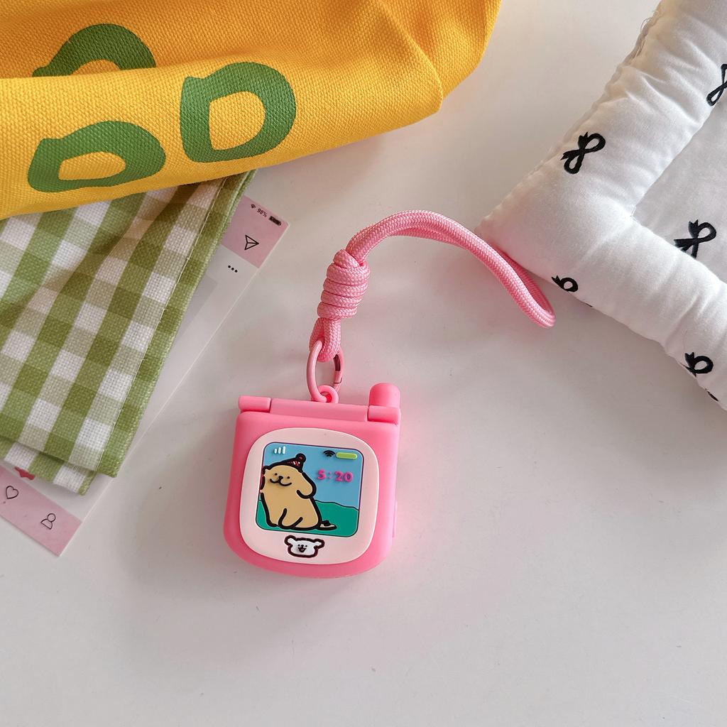 Süßes Klappspiegel-Lanyard Kinderhülle Für Apple Watch Sport 1/2/3/4/5/6/7/8/9. Gen S10 S11 Ultra SE 38/45/41/44/42/46/49mm Abdeckung
