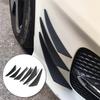 Bumper Canard Bumper Diffuser Bumper Fin Carbon  Texture Car Bumper Fin Canard Splitter Diffuser Valence Spoiler Lip
