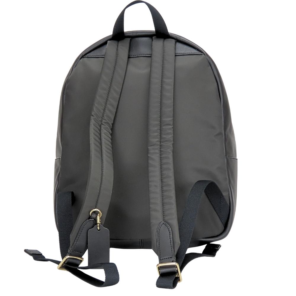 Used COACH Backpack Â· Daypack Signature F32200 PVC/leather Brown black mini