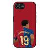 Für Samsung Galaxy A25 A37 A57 A12 A14 A31 A41 A50 A51 A70 A71 A72 A21S A04 M15 Note 20 9 8 10 Hülle Fußball Nr. 19 Football Nr. 19