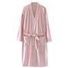 Sea Island Women's Plus Size Fleece Robe: Velvet Thickened, Long Sleeve, Warm Pajamas for Spring, Autumn, Winter