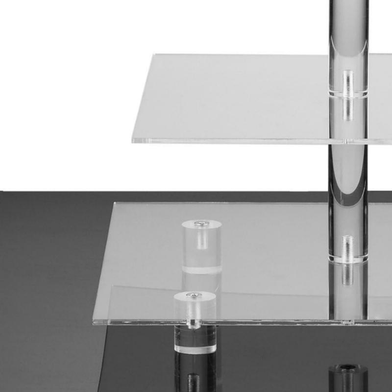 Commodity Stand Acrylic Cupcake Dessert Cake Display Stand Jewelry Earring Props Small Jewelry Rings Display Stand