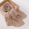 New women's bag head rose pattern scarf, Malaysian crumpled fashion wrap headscarf