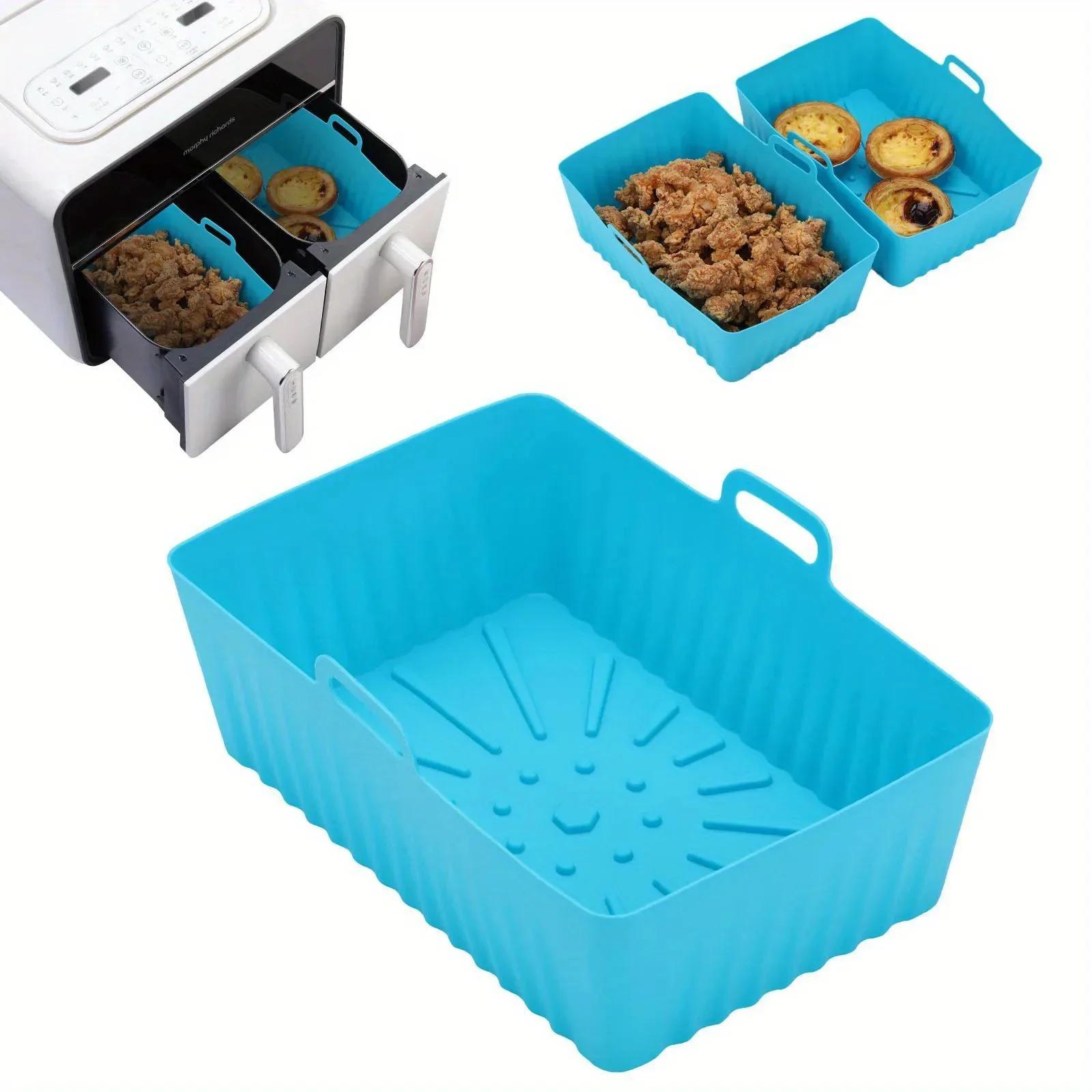 

Изолированный силиконовый противень для духовки, противень для аэрофритюрницы, силиконовая корзина, коврик для пиццы, сменный круглый противень для гриля, аксессуары для аэрофритюрницы