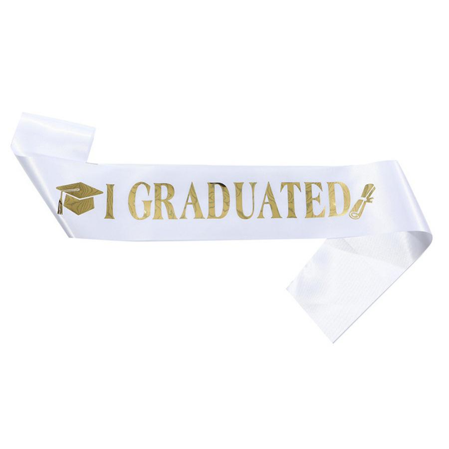 European & American Fashion Graduation Sash with Shoulder Straps