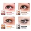 xixi - Inspirational 4 Colors Eyeshadow - 1# Peach Cone