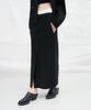 Yusentig Linen Skirt Black Aw4Ss21010