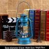 Retro Nostalgic Multi-Color Kerosene Horse Lamp - Portable Outdoor Camping & Decorative Lamp