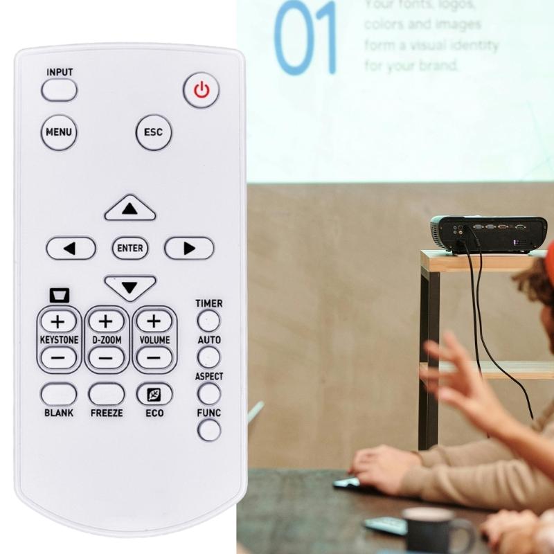 User Friendly ABS Remotes Control for Projectors YT140 YT151 XJV1 XJV2 Not Require Setups Sensitive Remotes Controller