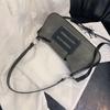 Fashion Niche Design Underarm Bag French Style Denim Splice Texture  Crossbody Bags Autumn Winter High-End Single Shoulder Pack