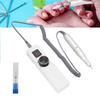 30000RPM USB Charging Electric Nail Drill Machine Portable Nail Grinding Polisher (White)